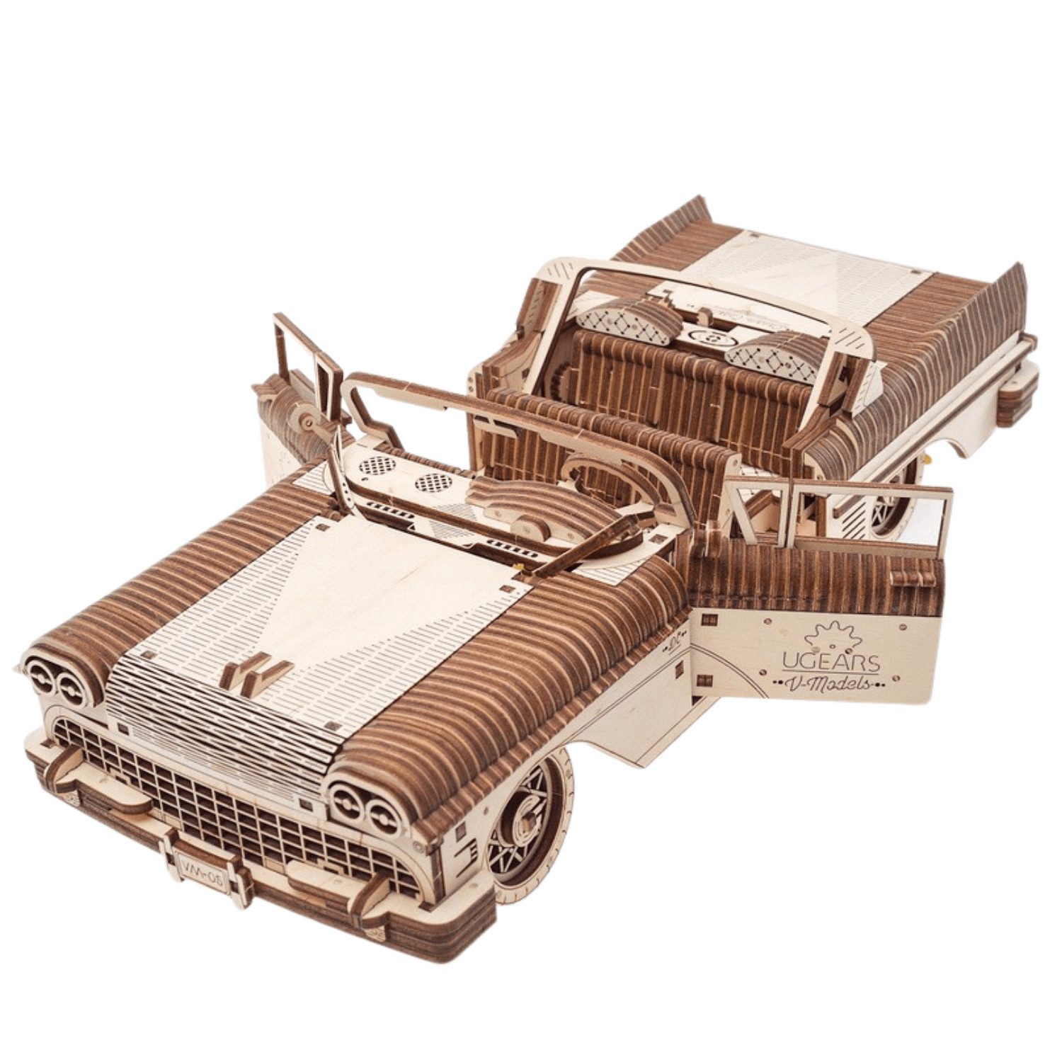 UGEARS Modellbausatz Traumcabriolet VM-05 aus Holz, (739-tlg)