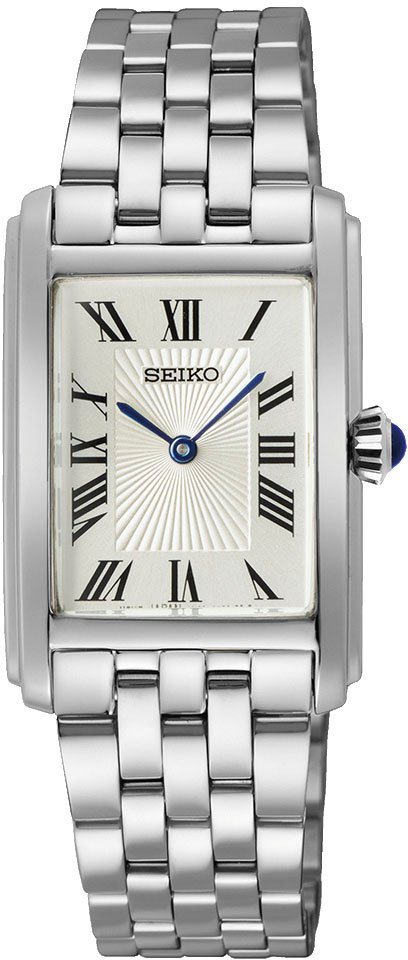 Seiko Quarzuhr SWR083P1, Edelstahlgehäuse, B/L ca. 22/33 mm