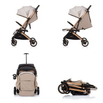 Chipolino Kinder-Buggy Kinderwagen, Buggy Pixie, zusammenklappbar Getränkehalter Korb 22 kg