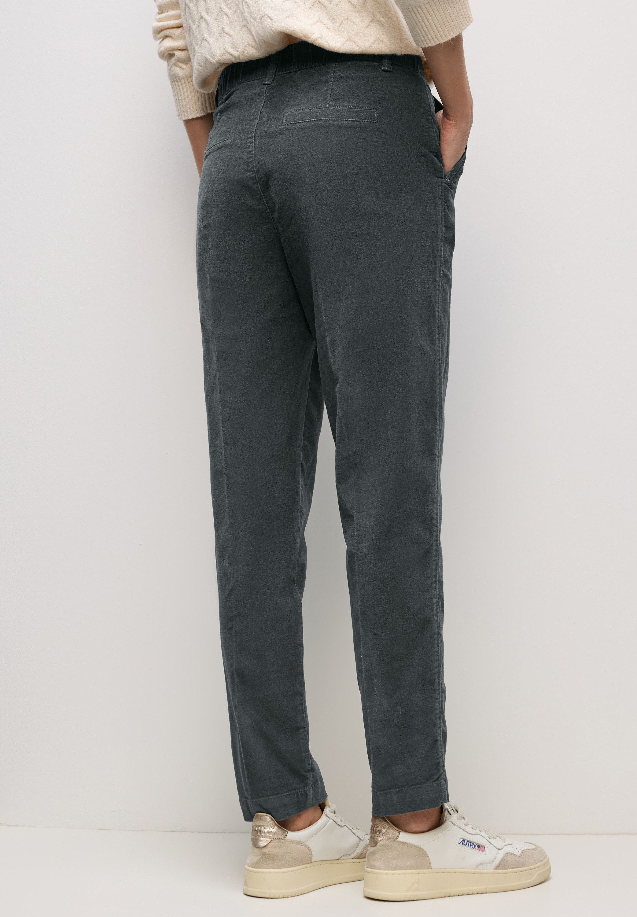 STREET ONE Chinohose Velvet mit Taschen günstig online kaufen