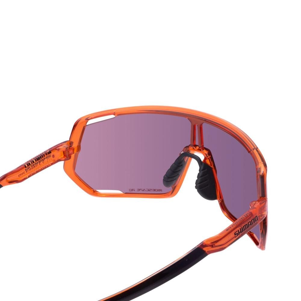 Shimano Sportbrille SHIMANO BRILLE TECHNIUM 2 RIDESCAPE RD Einheitsgröße ORANGE - klare Si
