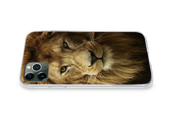 MuchoWow Handyhülle Afrikanischer Löwe Porträt, Handyhülle Apple iPhone 11 Pro Max, Smartphone-Bumper, Print, Handy