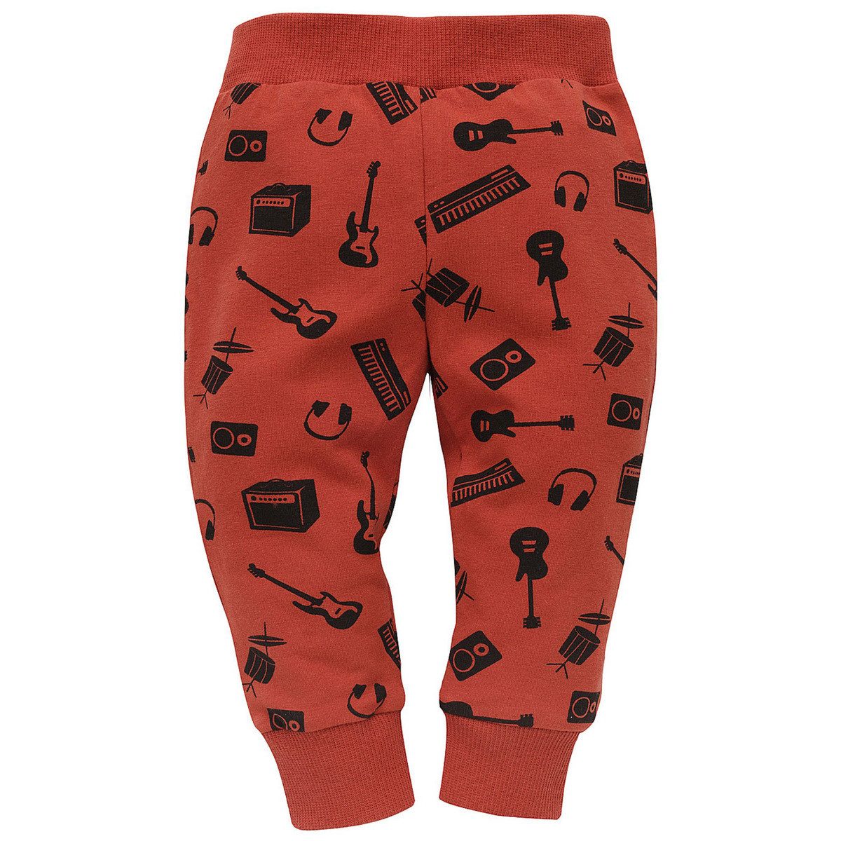 PINOKIO Stoffhose Musikinstrumente Unisex Kinder (1-tlg) Stoffhose, Jogginghose, Jogger, Sporthose, Chino