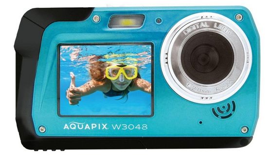 Easypix »Aquapix W3048 Edge iceblue« Outdoor-Kamera