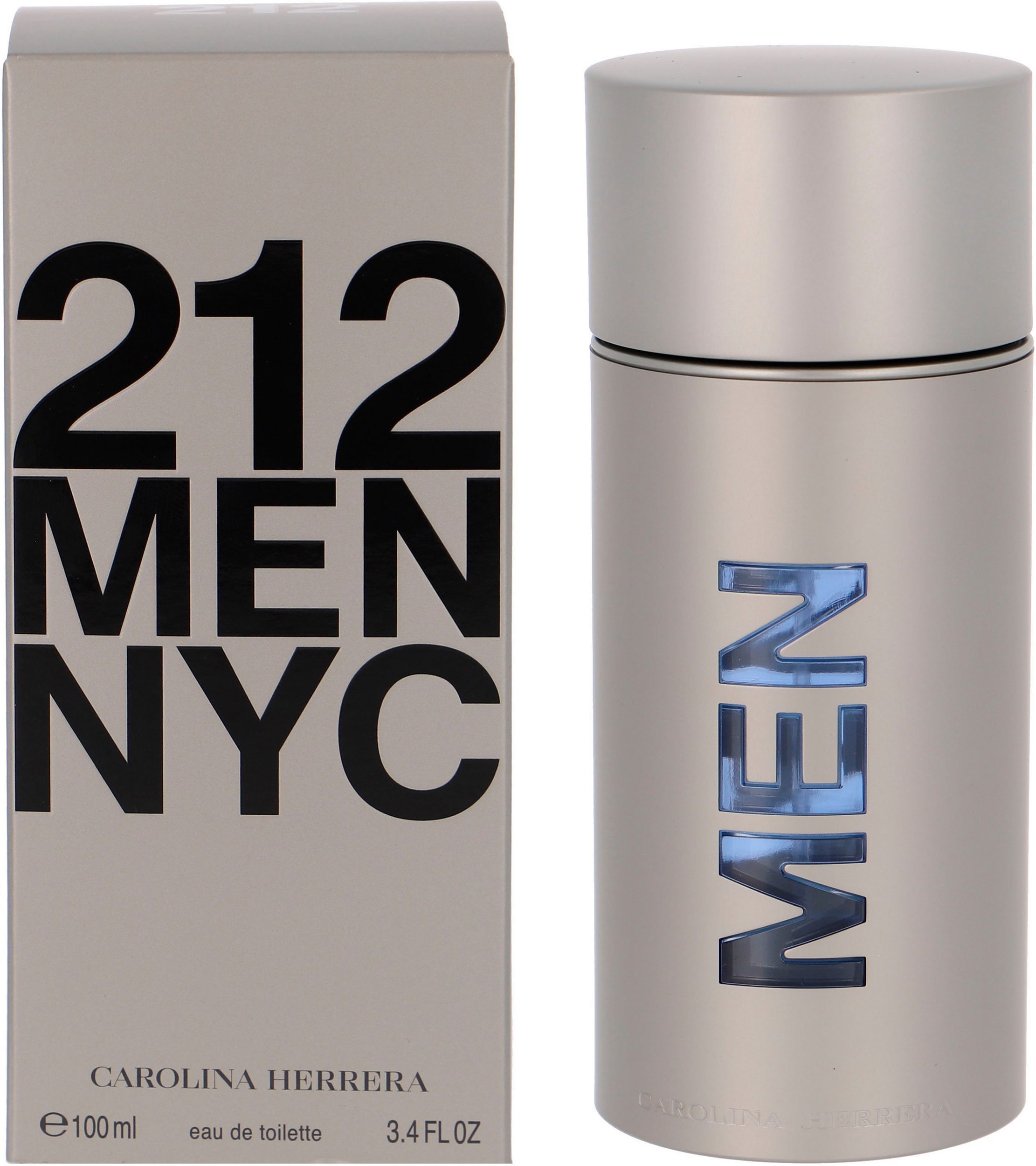 Carolina Herrera Eau de Toilette Carolina Herrera 212 Men, mit würzig blumiger Herznote
