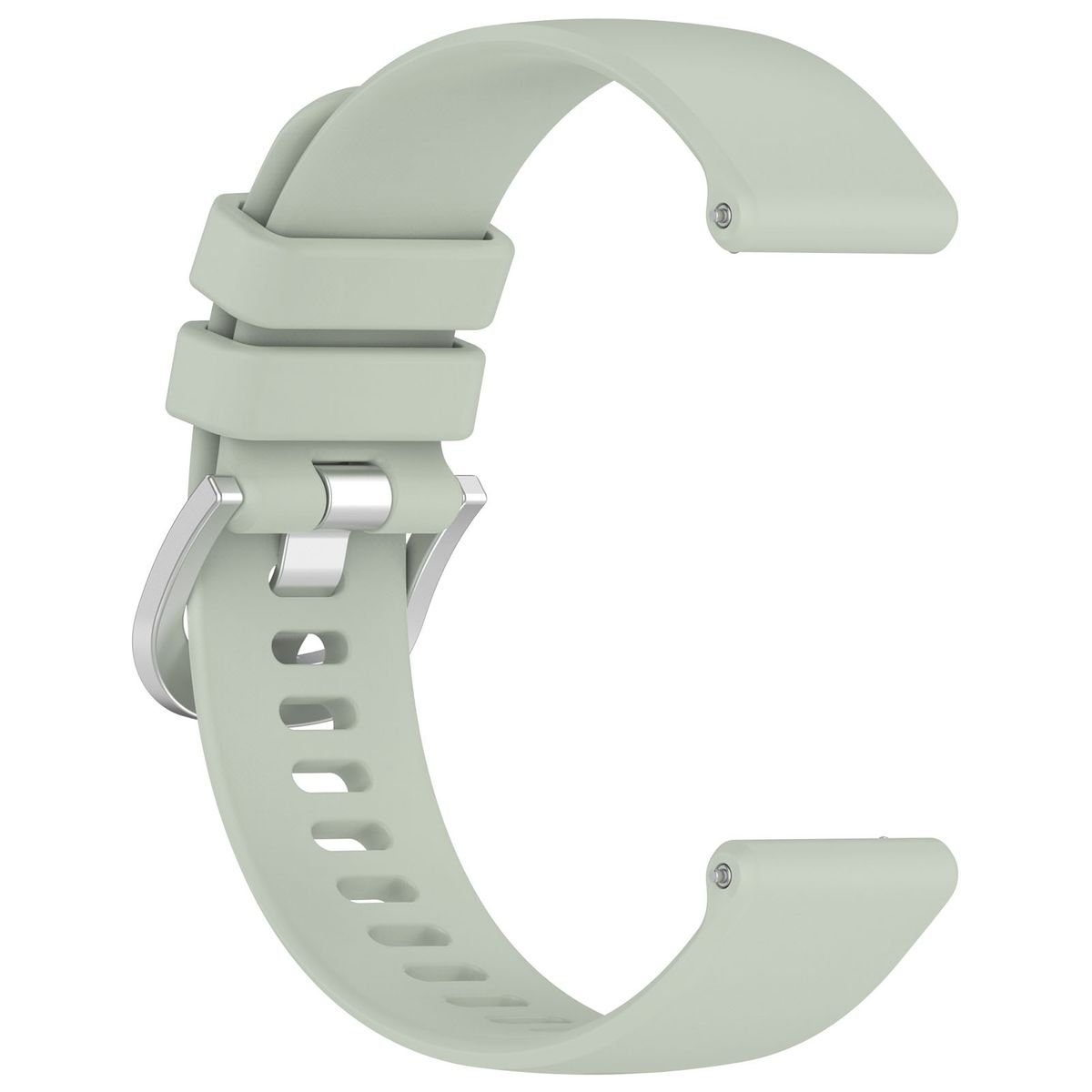 Wigento Smartwatch-Armband Für S3 Armband Silikon Grün Glänzend Watch Xiaomi hochwertiges Ersatz