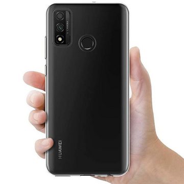 CoolGadget Handyhülle Transparent Ultra Slim Case für Huawei P Smart 2020 6,21 Zoll, Silikon Hülle Dünne Schutzhülle für Huawei P Smart 2020 Hülle