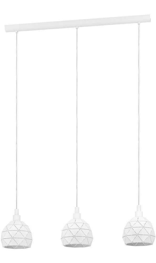 EGLO Hängeleuchte ROCCAFORTE, ohne Leuchtmittel, Hängeleuchte - L75 x B17 x H110 cm - für Esszimmer, Küche, Wohnzimmer