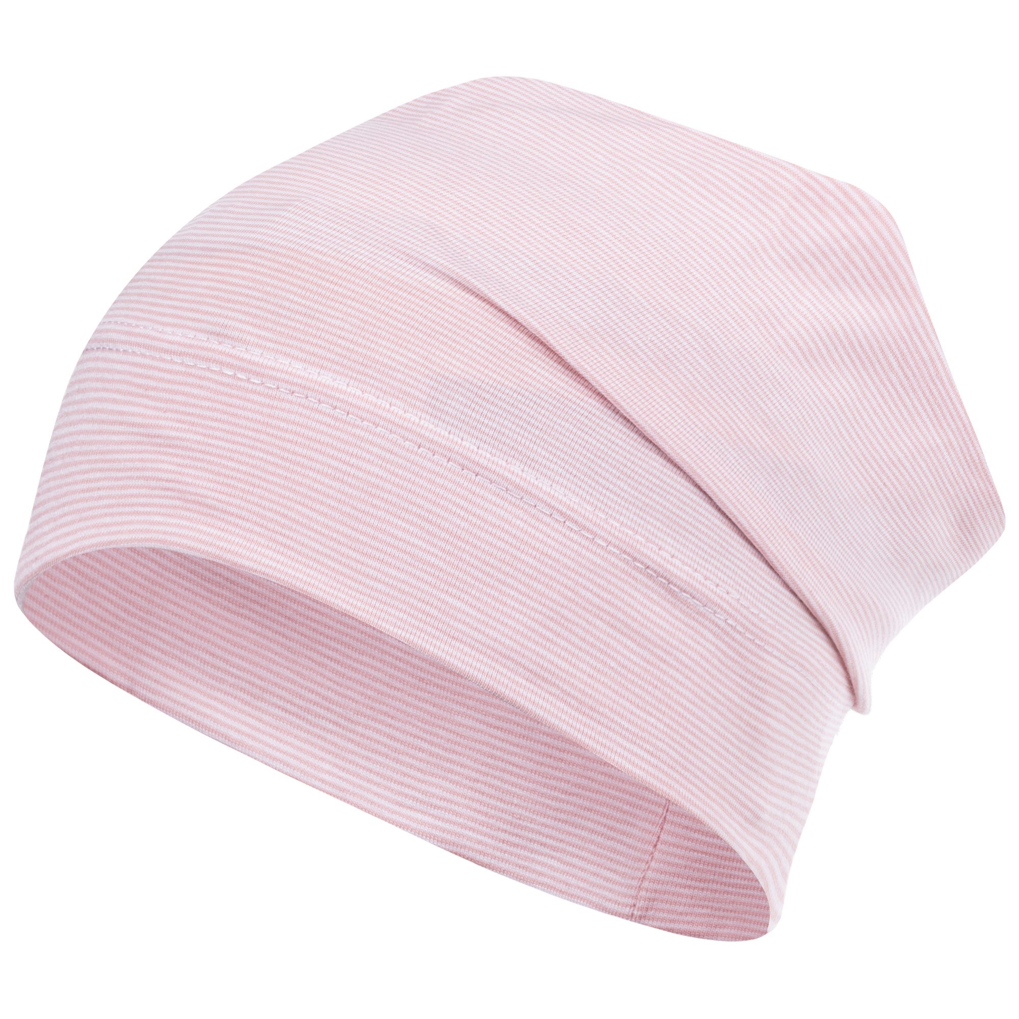 Jerseymütze Übergangsmütze gestreift Beanie