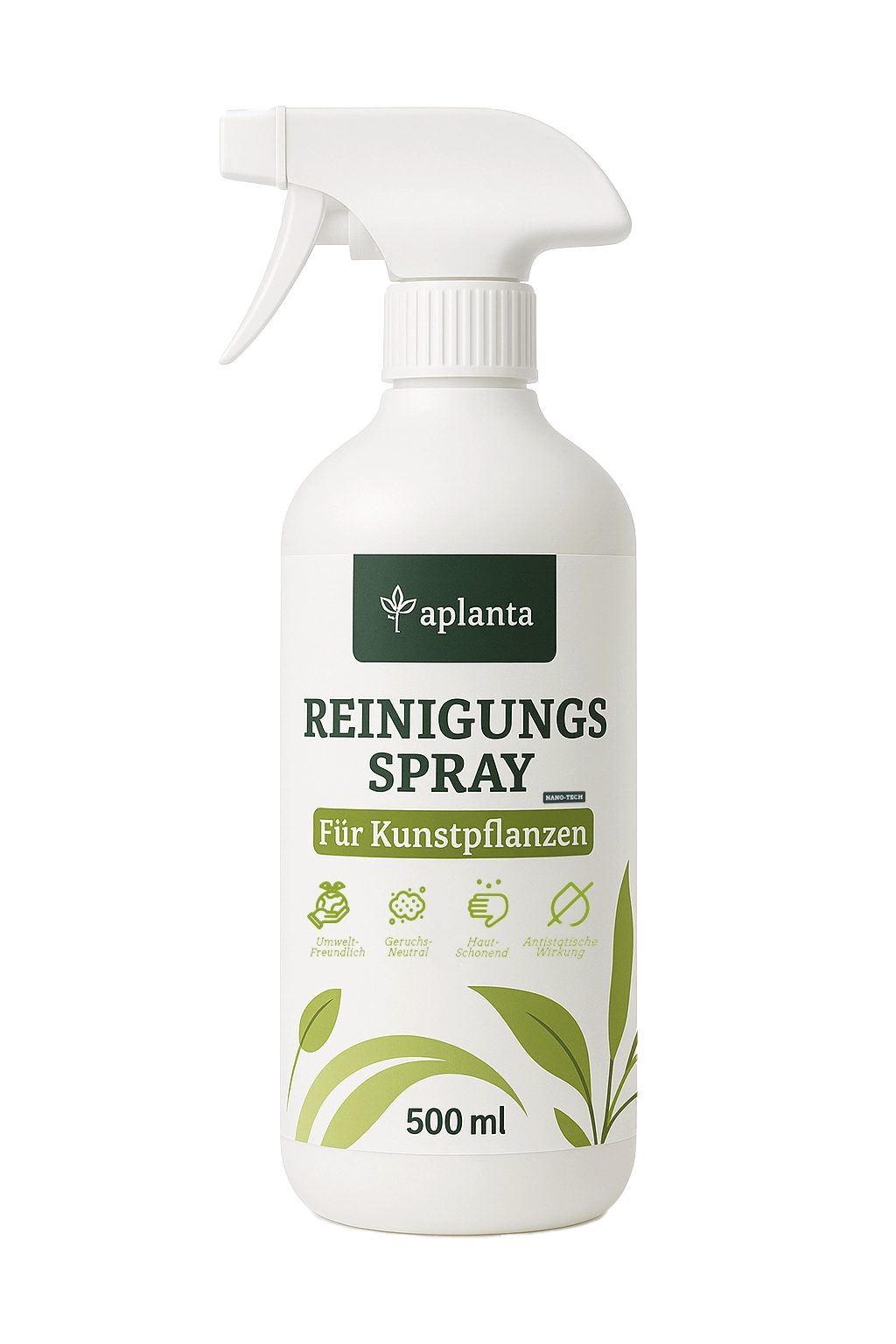 Kunstpflanze Reinigungsspray für Kunstpflanzen, 500 ml, Nano-Tech, aplanta