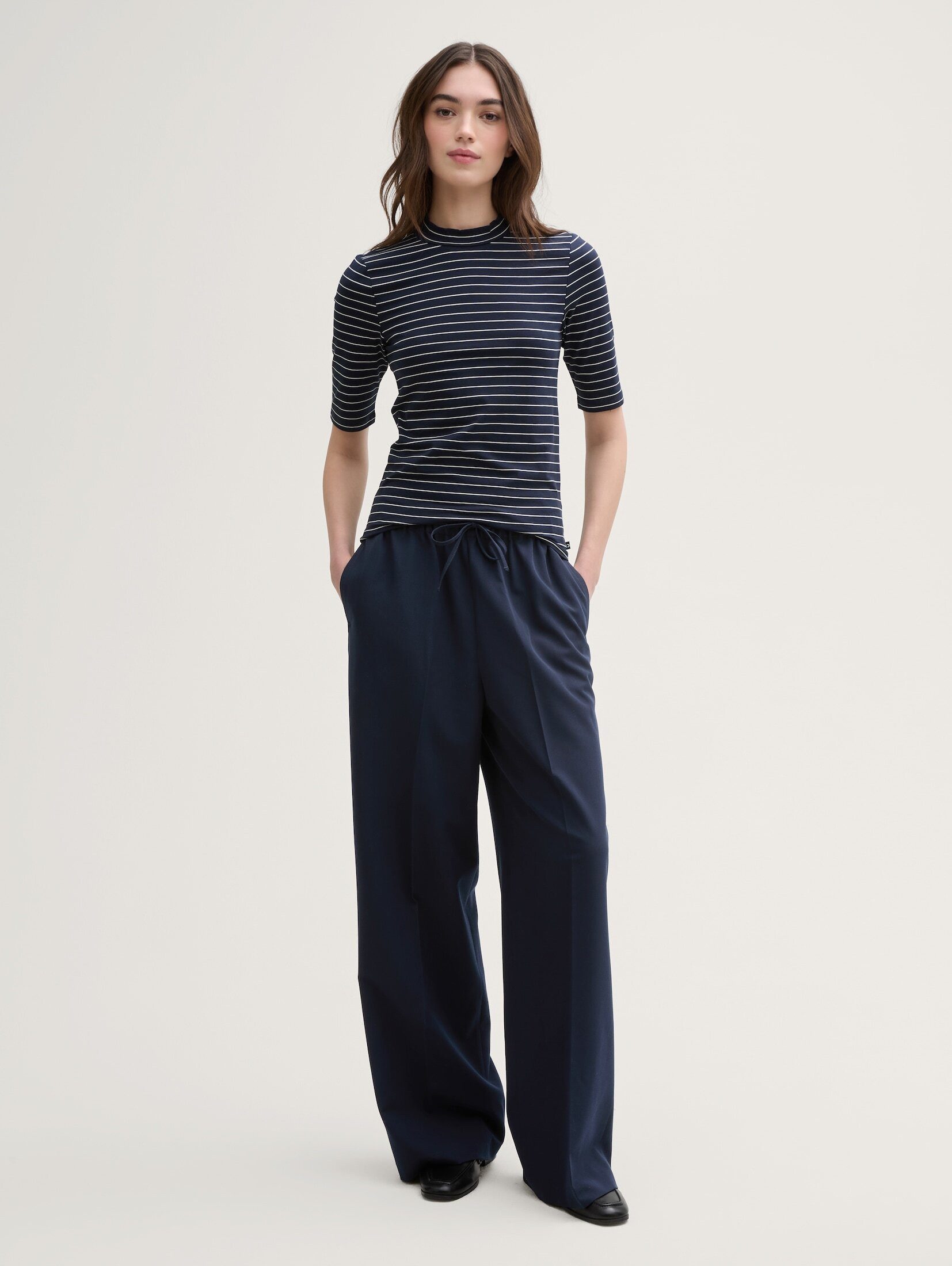 TOM TAILOR Denim Stoffhose Wide Leg günstig online kaufen