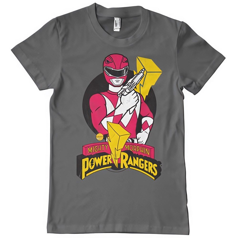POWER RANGERS T-Shirt Red Ranger Pose T-Shirt