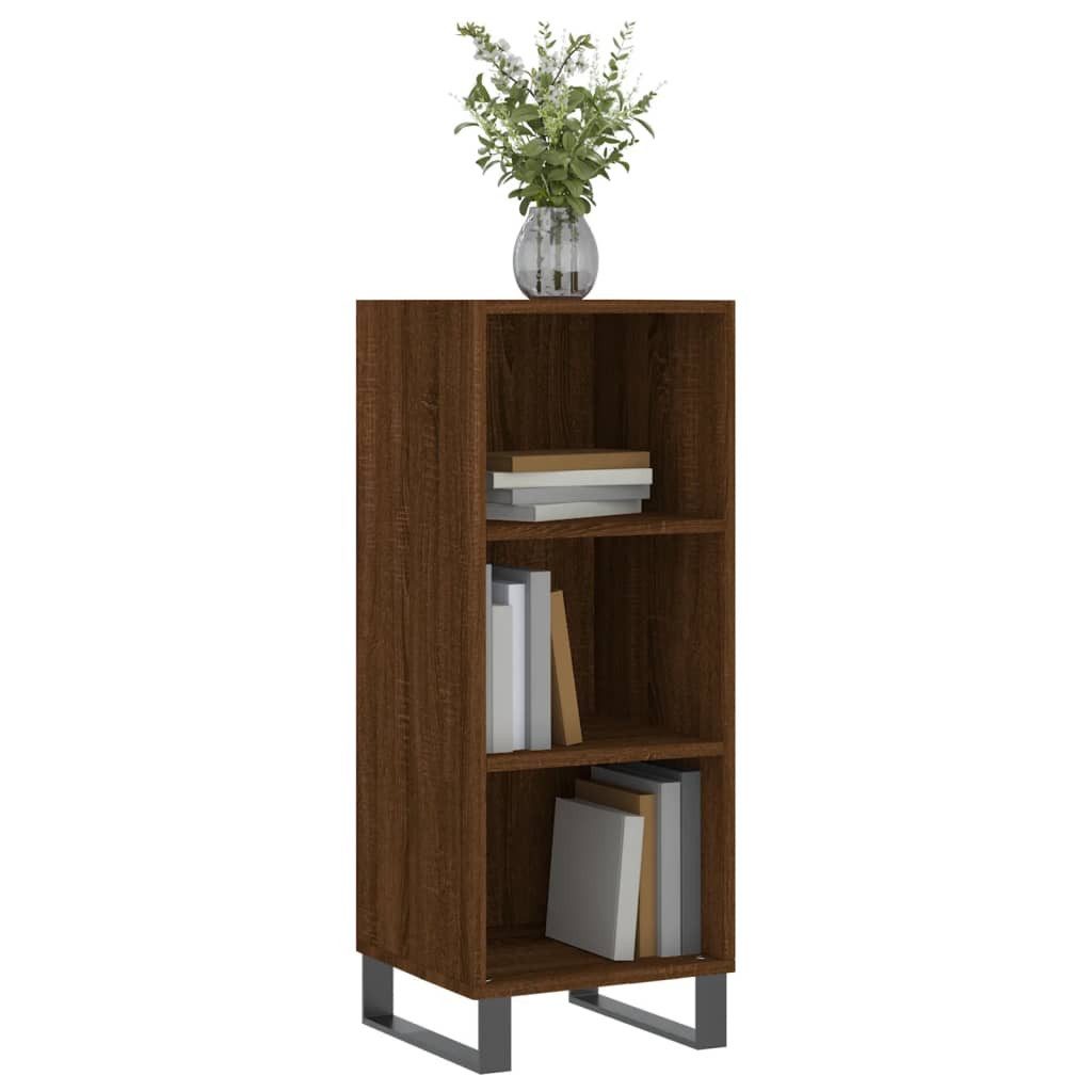 vidaXL Sideboard Sideboard Braun Eichen-Optik 34,5x32,5x90 günstig online kaufen