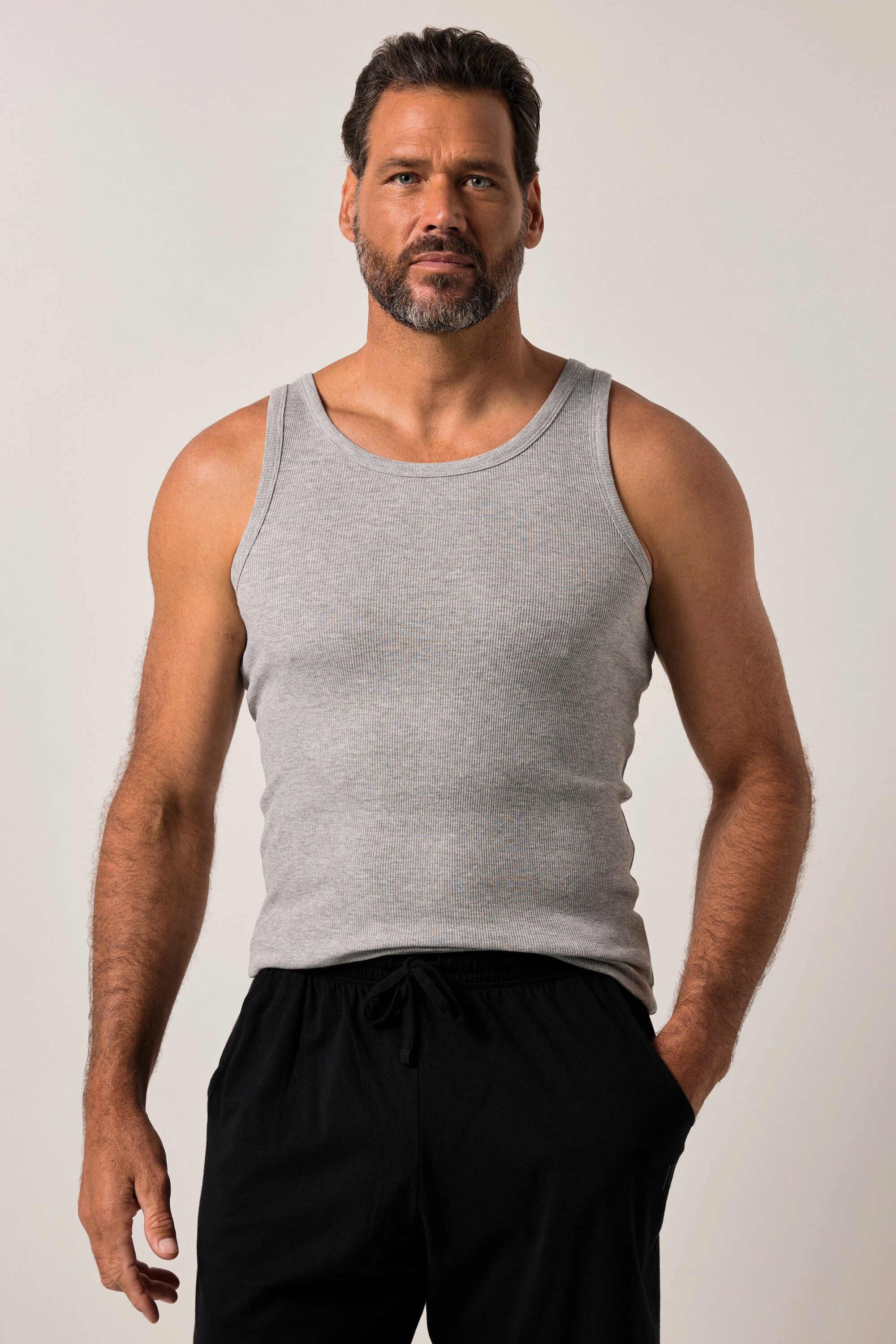 JP1880 Unterhemd JP1880 Unterhemden 2er-Pack Rippjersey bis 8XL günstig online kaufen