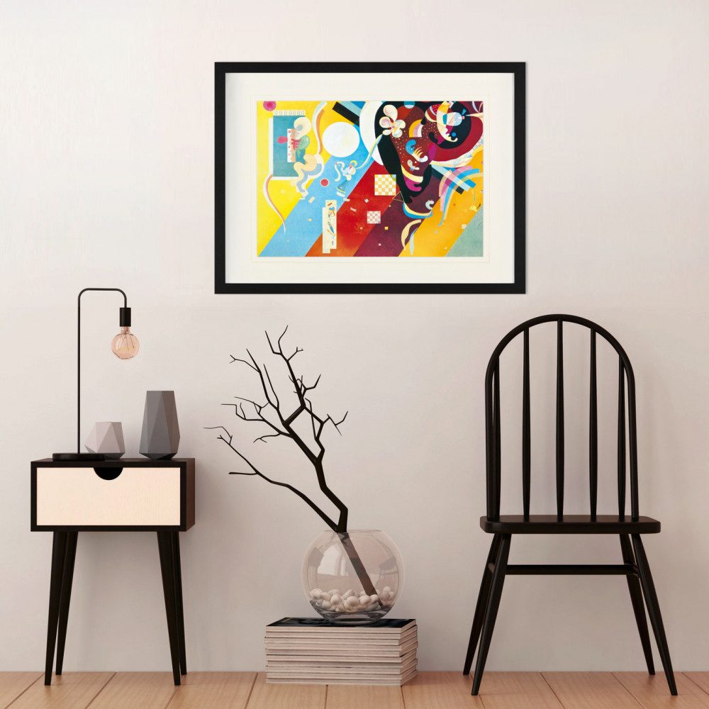 1art1 Poster Wassily Kandinsky Gerahmtes Bild günstig online kaufen