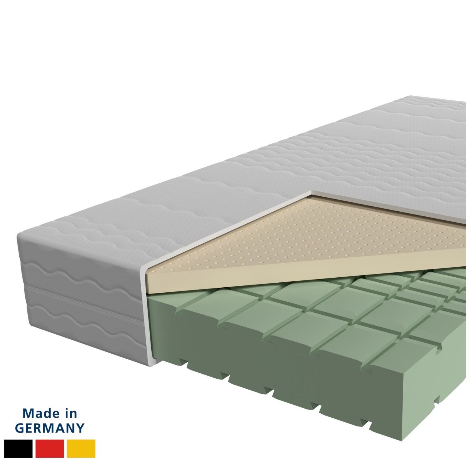 Latexmatratze in Premiumhöhe, Langlebige 7-Zonen Latex-Matratze, Waschbarer günstig online kaufen