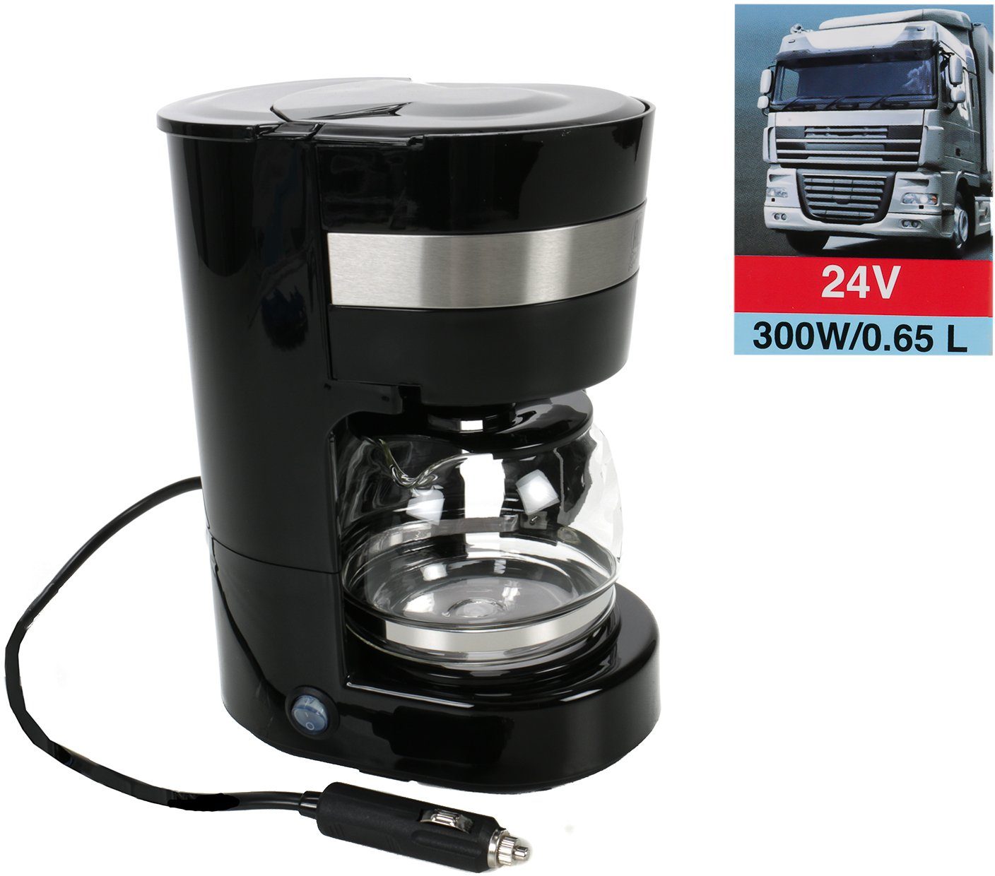 All Ride Filterkaffeemaschine LKW Kaffeemaschine, LKW Kaffeemaschine 24 Volt