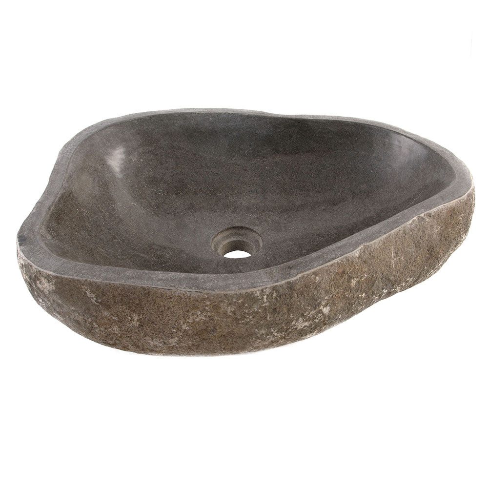 wohnfreuden Aufsatzwaschbecken Naturstein Waschbecken 50 cm (Kein Set), 622_Ca10.152