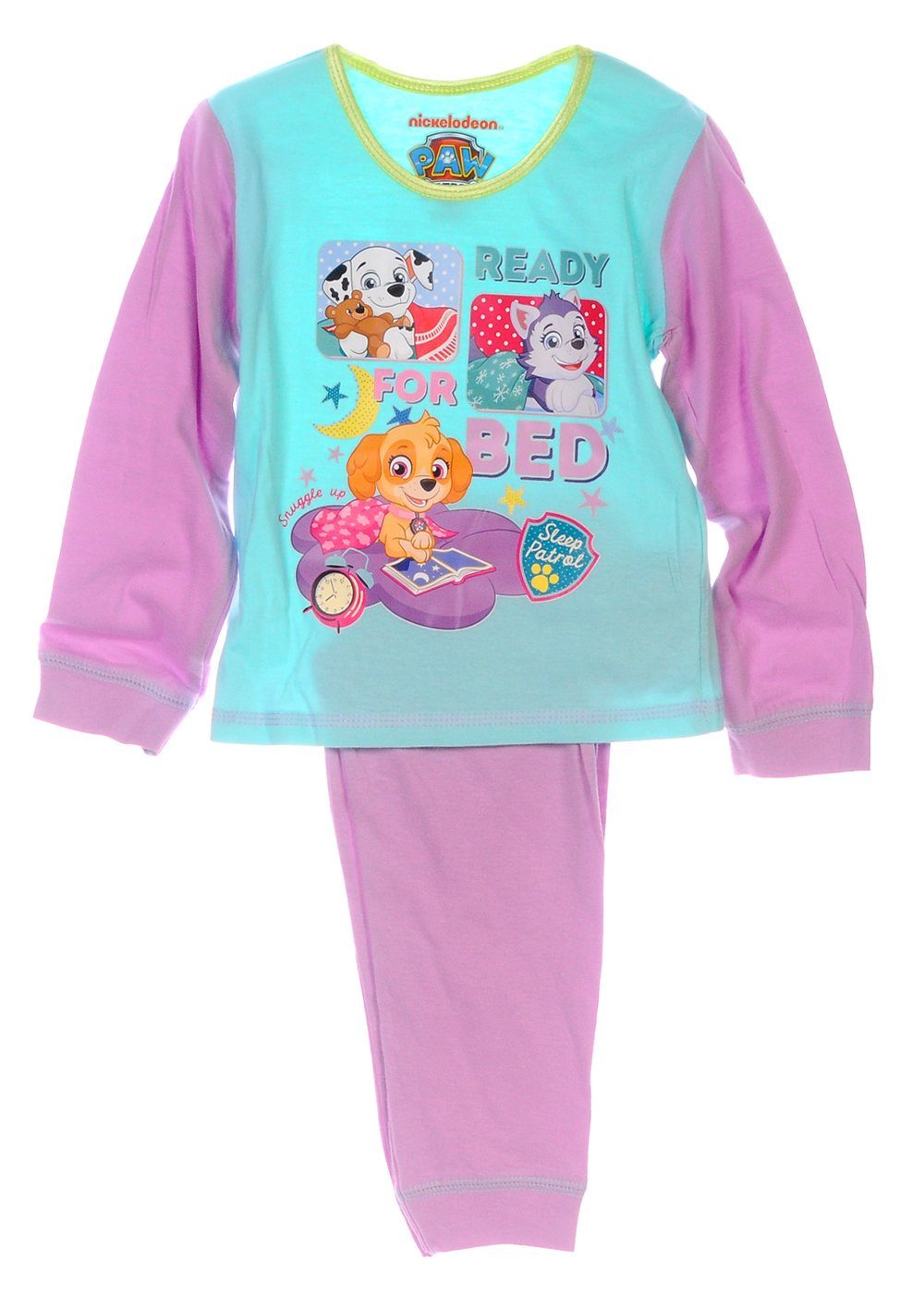 Pyjama Schlafanzug für Kinder Hose Langarmsihrt 86 92 98 104 110