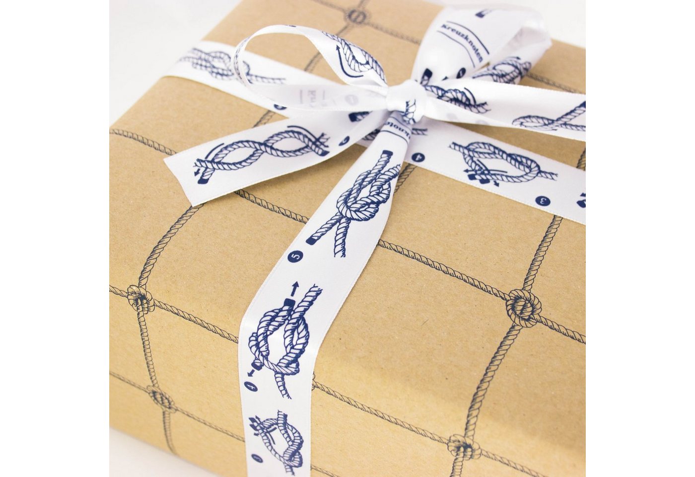 Thumbnail - Bow & Hummingbird Geschenkband Satinband Knotenlehre