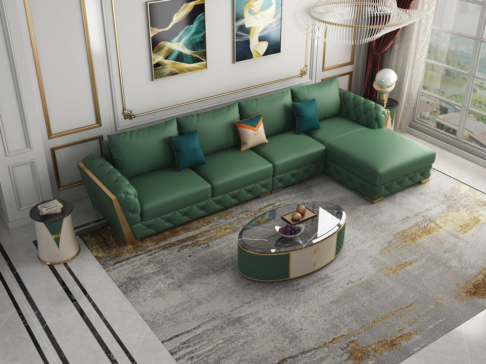 JVmoebel Ecksofa Ecksofa L-Form Garnitur in Design Made Modern Europe Couch, Sofas