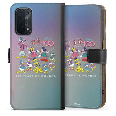 DeinDesign Handyhülle Disney 100 Years of Magic Classics, Oppo A54 5G Hülle Handy Flip Case Wallet Cover Handytasche Leder