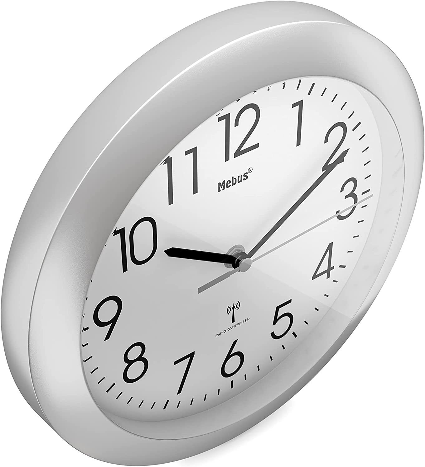 Mebus Uhr Mebus 52451 Funk-Wanduhr