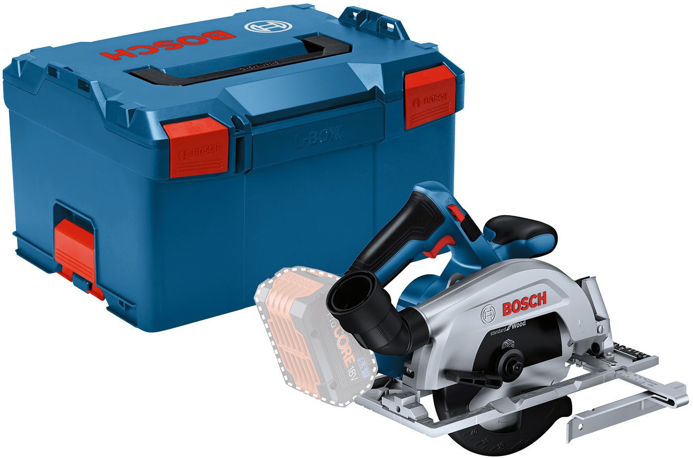 Bosch Professional Akku-Handkreissäge »GKS 18V-57-2«, in L-BOXX, ohne Akku, ohne Ladegerät