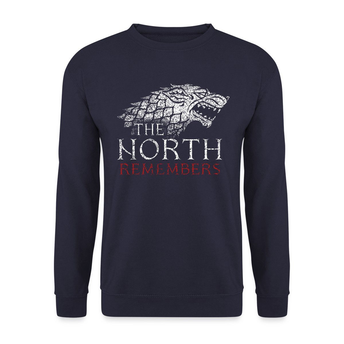 Spreadshirt Sweatshirt Game Of Thrones The North Remembers Unisex Pullover (1-tlg)