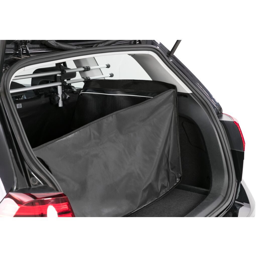 TRIXIE Tier-Autoschondecke Kofferaum-Schondecke mit Taschen und Stoßstangenschutz - schwarz - 2,1