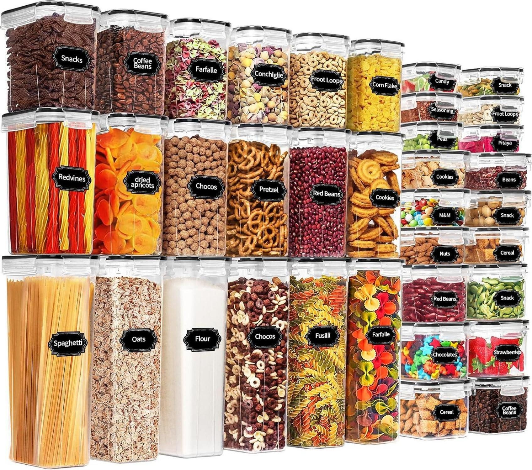 LuxusKollektion Aufbewahrungsdose 36-teiliges Kunststoffbehälter Set mit günstig online kaufen