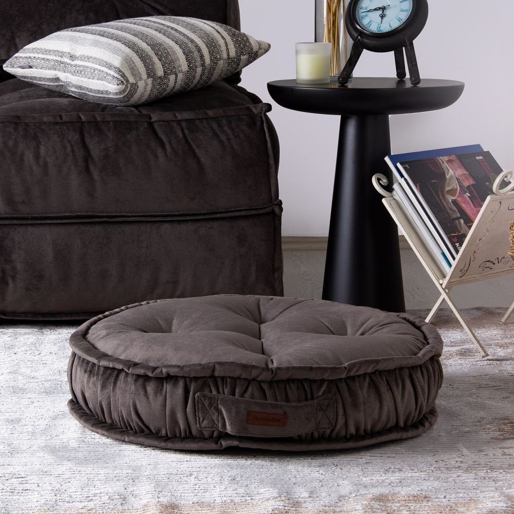 moeby24 Pouf Stuhl Rund Sitzkissen Boden kissen Meditationskissen Yogakissen 60x14. Reduzierter Preis € 39,90. Unverbindliche Preisempfehlung € 59,90, (€ 39,90 pro 1 Stk)