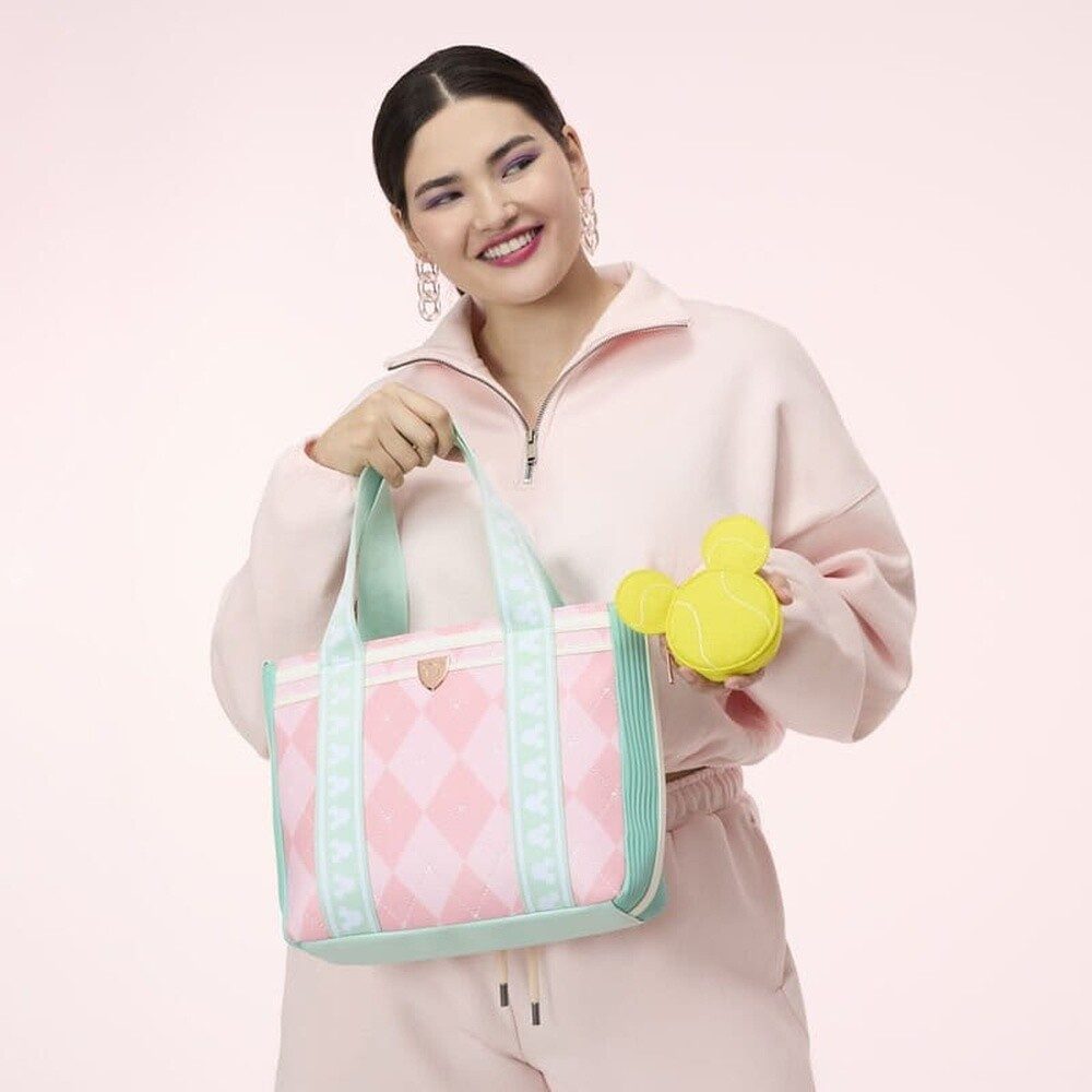 Loungefly Umhängetasche Disney by Loungefly Umhängetasche mit Geldbeutel Mickey&Friends Tennis