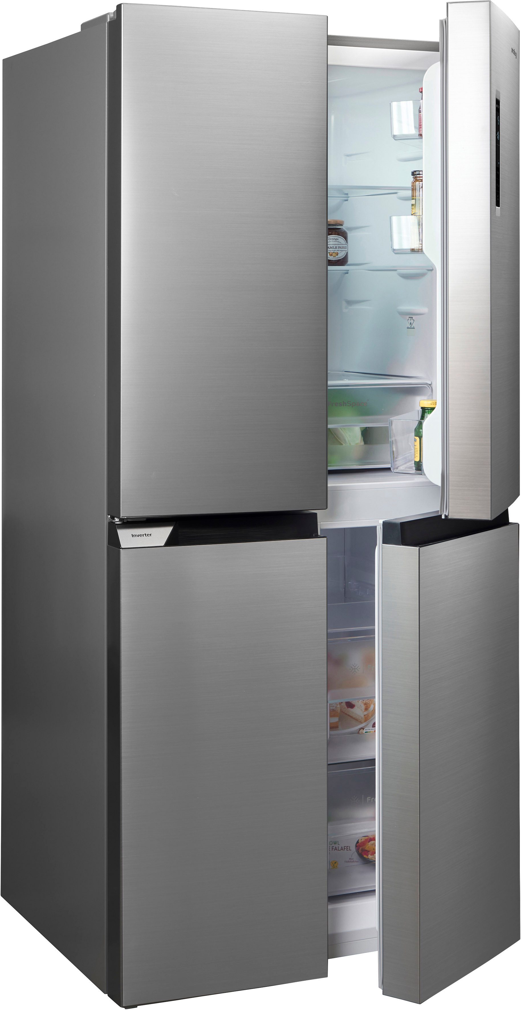 Privileg Multi Door PRGF 6421 XP4E, 180 cm hoch, 79,5 cm breit, Total NoFrost & On-Door Display – Kühlen intelligent