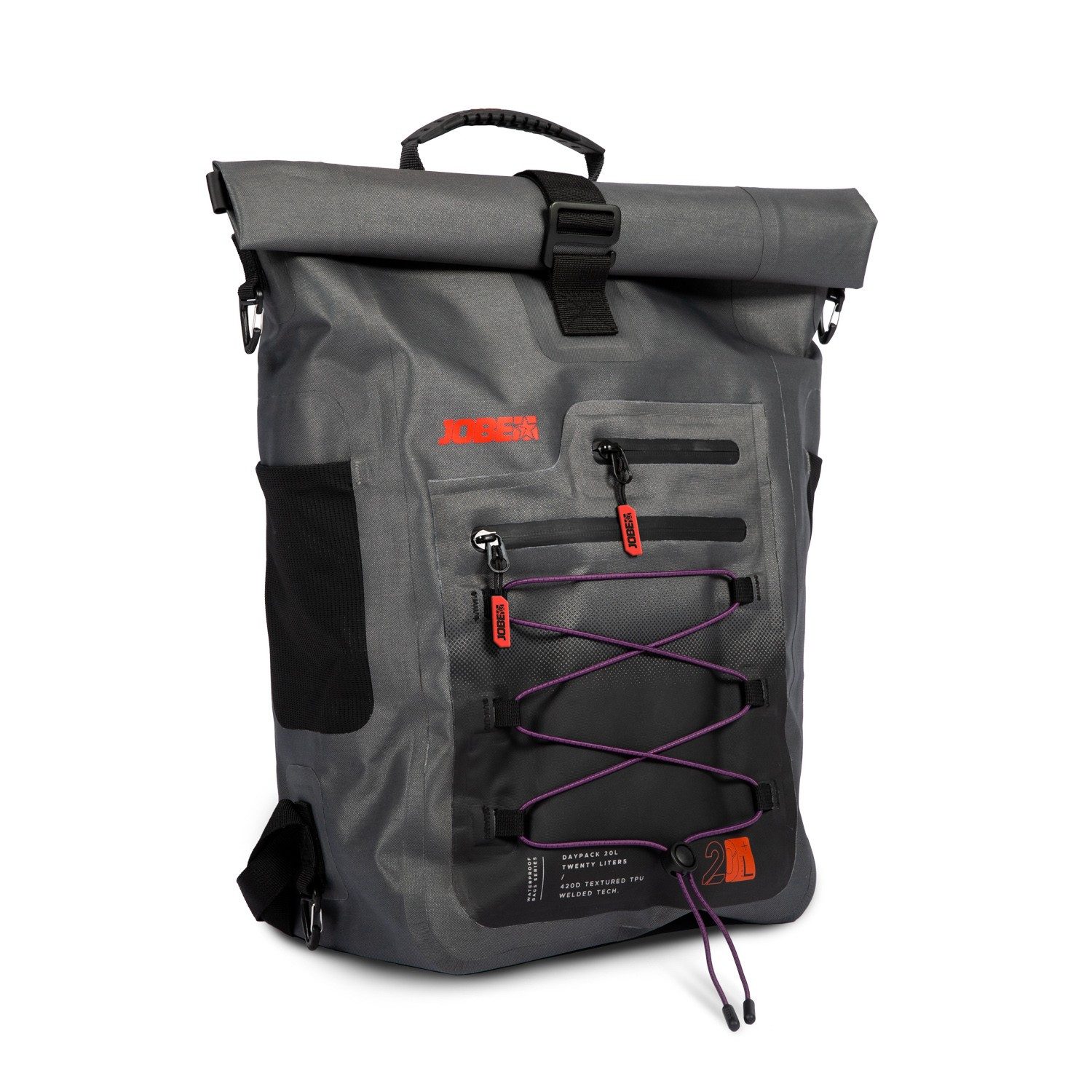 Jobe SUP-Board Jobe Daypack Grau wasserdicht Rucksack SUP Board Outdoor Tasche
