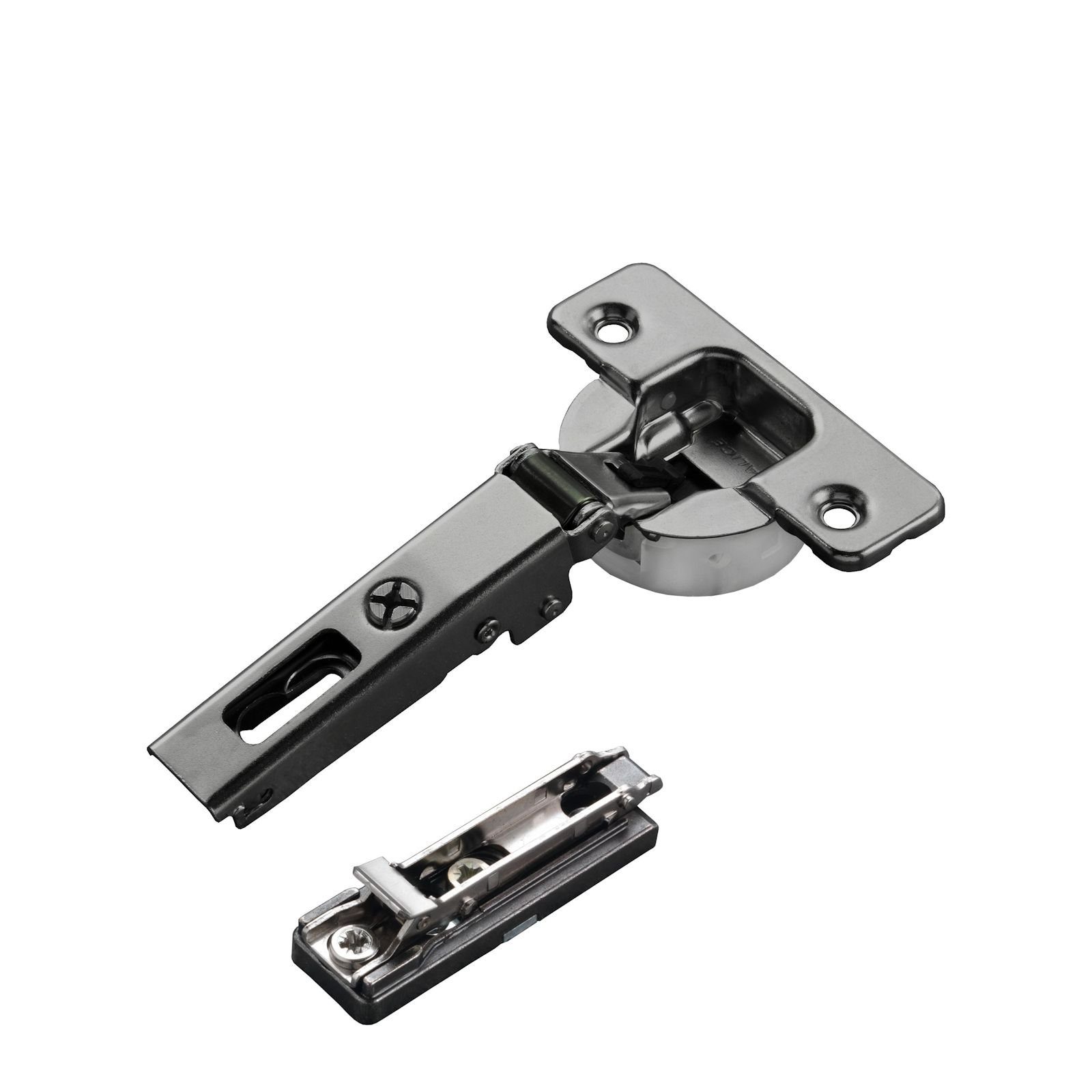 Salice Möbelbeschlag 2 x Salice Topfband S700 110° T48 Titanium anthrazit MPL Linear H3 (2 St)