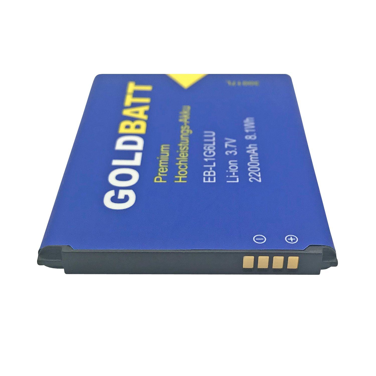 GOLDBATT Akku für Samsung Galaxy S3 I9300 GTi9300 GTi9305 LTE i939 i9300 Akku Ersatzakku Akku 2200 mAh (3,7 V, 1 St), optimale Passgenauigkeit, 100 % kompatibel