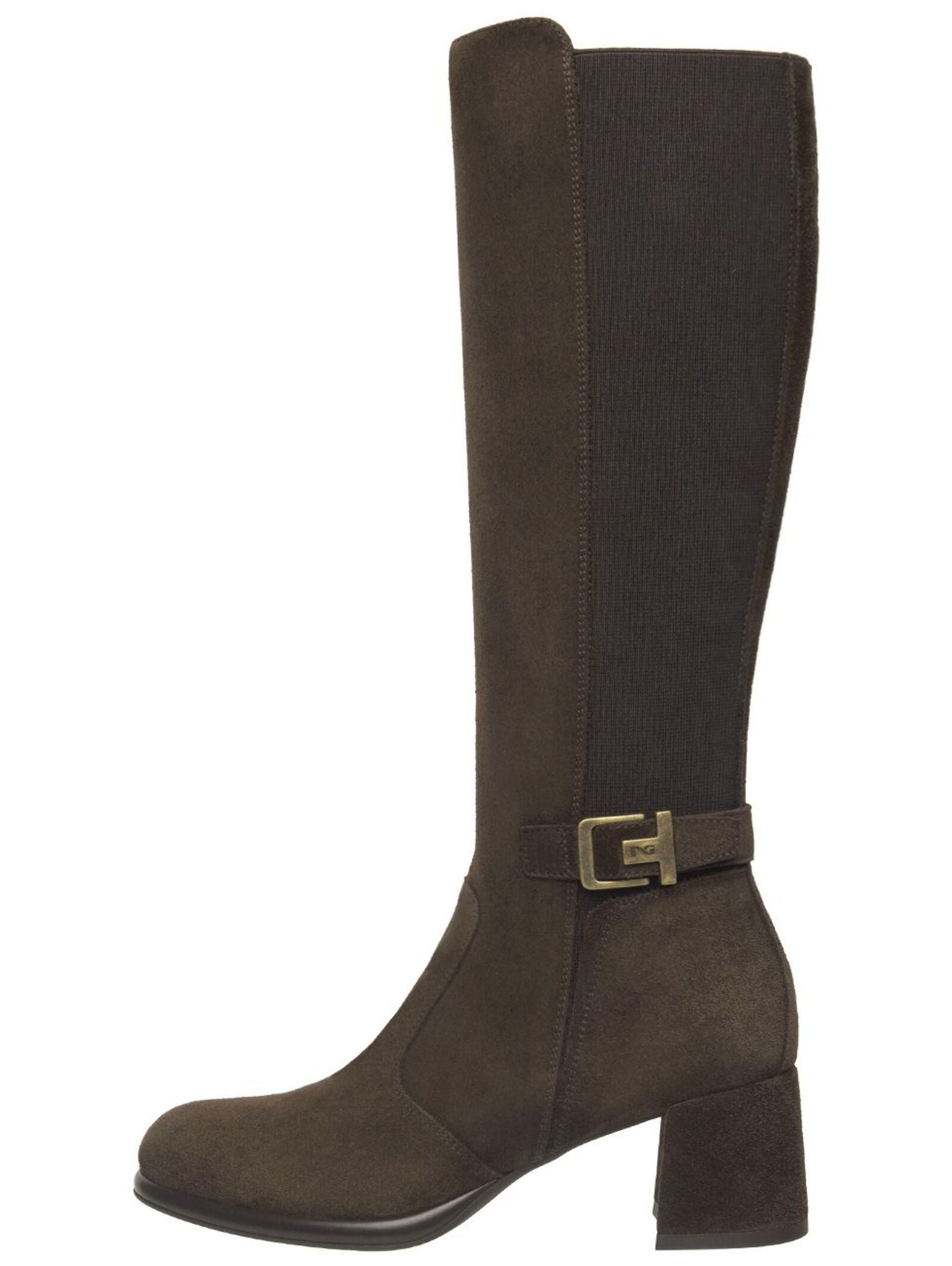 Nero Giardini Nero Giardini Stiefel Leder/Textil Overkneestiefel günstig online kaufen