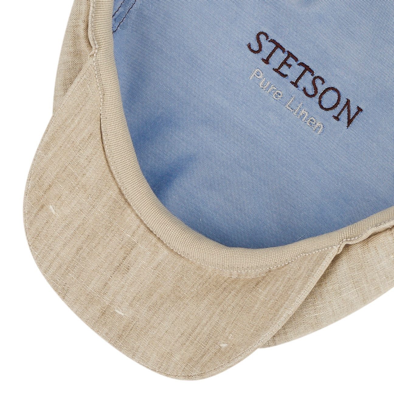 Stetson Flat Cap (1-St) Ballonmütze mit Schirm, Made in the EU