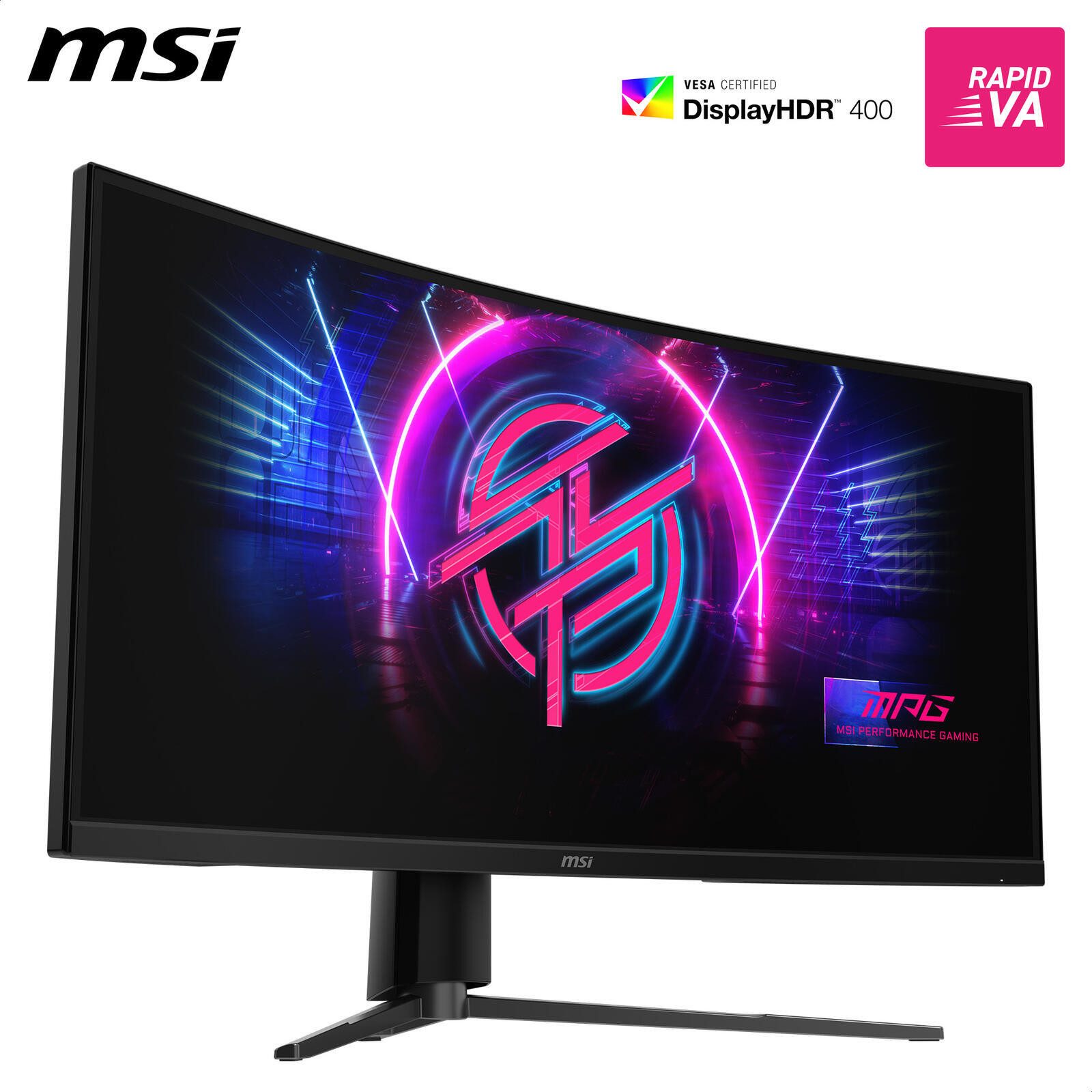 MSI Gaming-LED-Monitor (3440 x 1440, 0,5 ms Reaktionszeit, 240 Hz, VA Panel)
