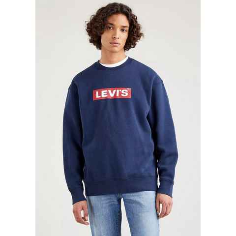 Levi's® Sweatshirt T3 RELAXED GRAPHIC CREW mit Logo-Print