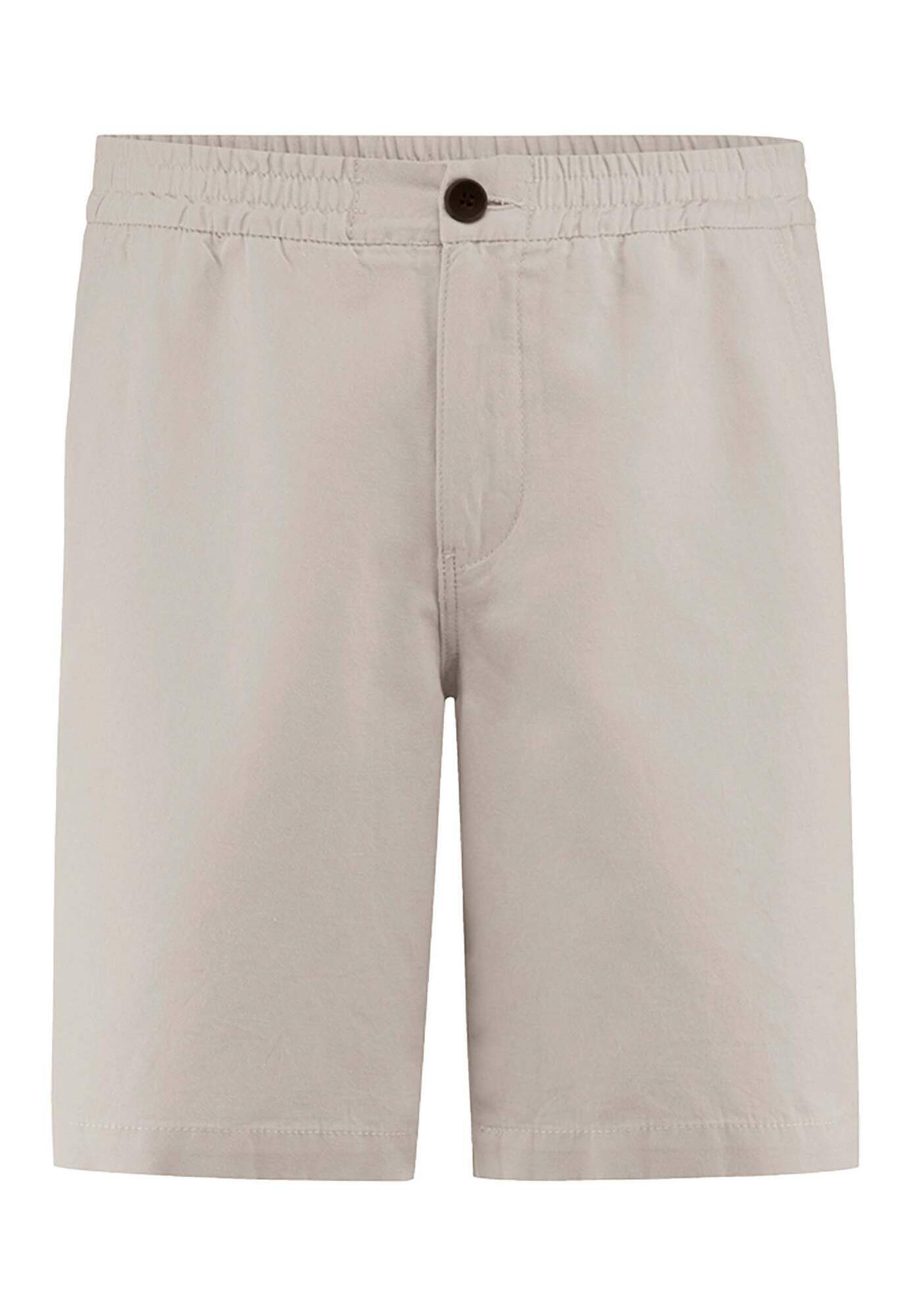 Hessnatur Chinoshorts aus Bio-Baumwolle mit Leinen (1-tlg)