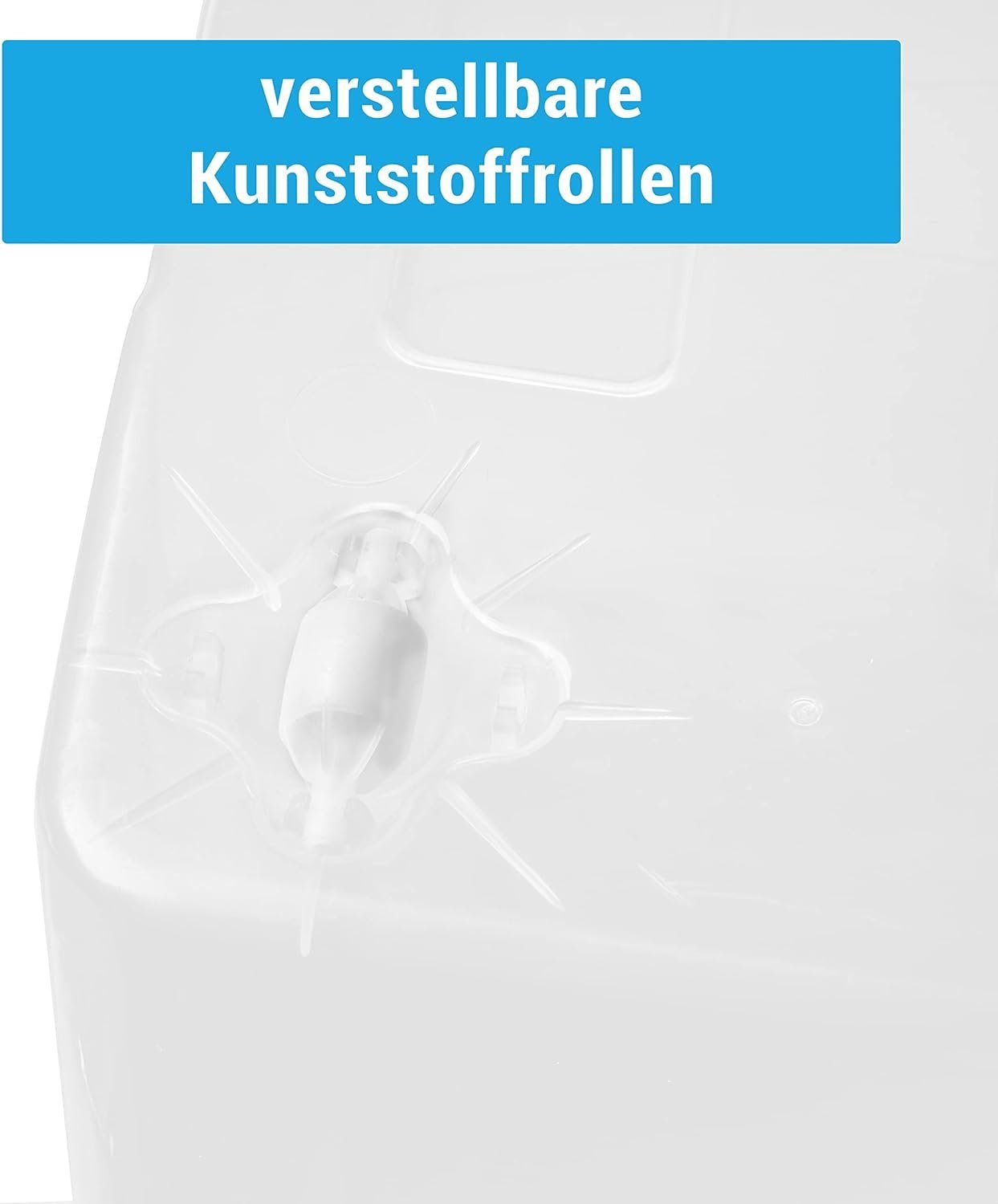 2friends Aufbewahrungsbox 3er XXL Set Aufbewahrungsbox mit Deckel Groß 80l, Plastikbox Kisten (54L x 40B x 45H cm), Rollen + Clip-Griffen - für Büro, Kinderzimmer, Keller & Werkstatt