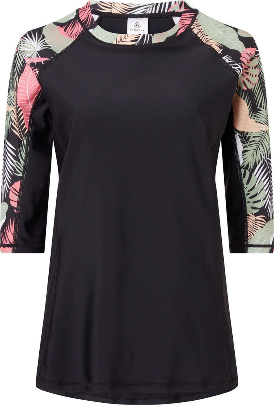 FIREFLY Bade-Shirt Da.-Funktions-Shirt Laro W 901 BLACK/AOP