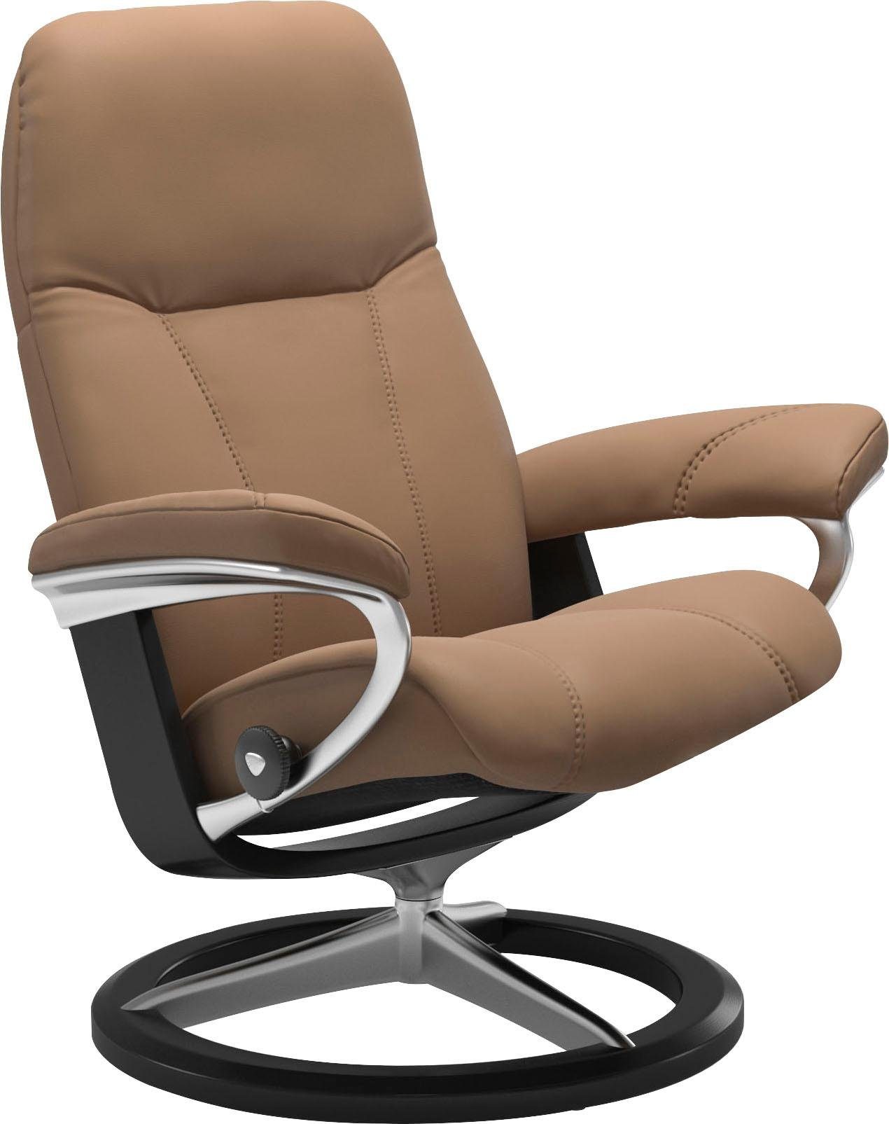 Stressless® Relaxsessel Consul, mit Signature Base, Größe S, Gestell Schwarz