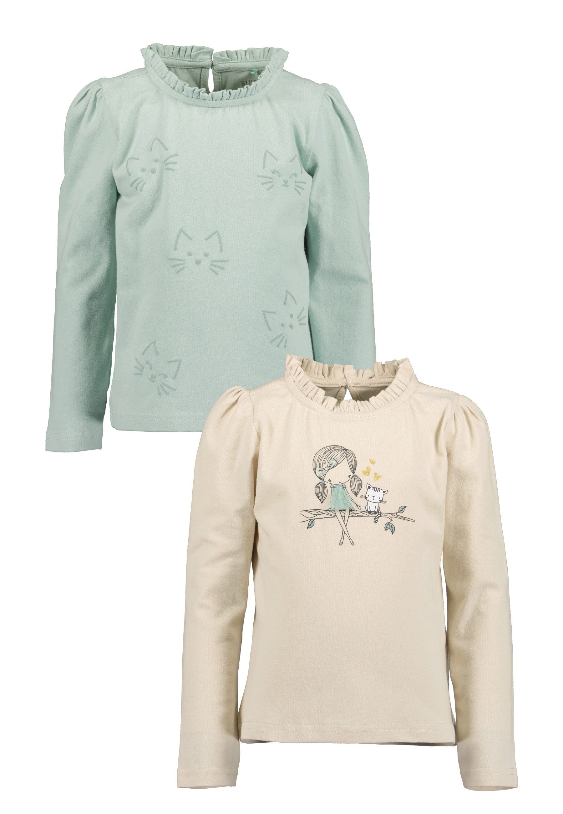 Blue Seven Langarmshirt 2er Pack Langarmshirts