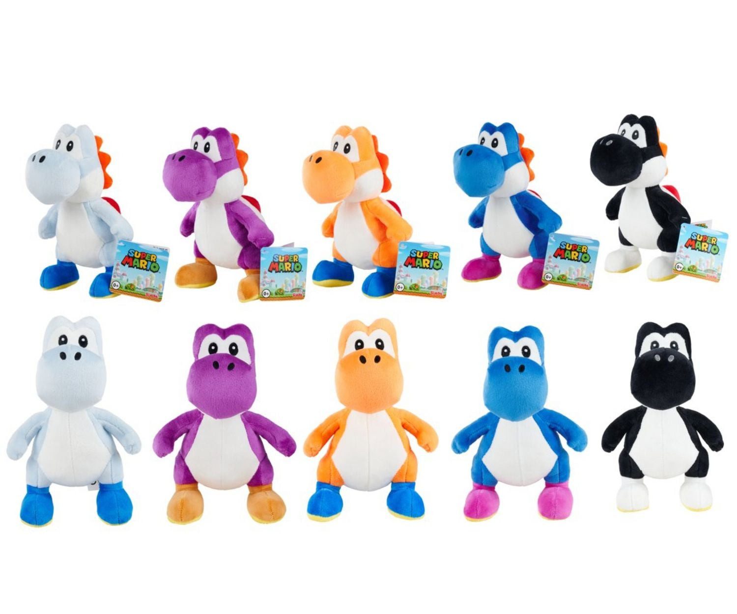 Simba Dickie Kuscheltier SuMa Yoshi Plüsch bunt, 20cm, 5-sort.