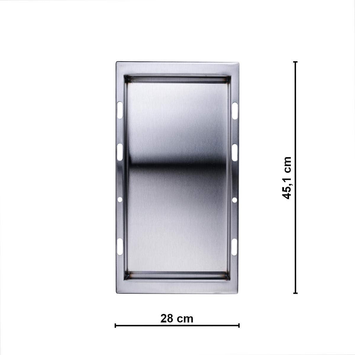 PROREGAL® Grillpfanne Plancha Einsatzpfanne für Napoleon Rogue SE: 425/525/625