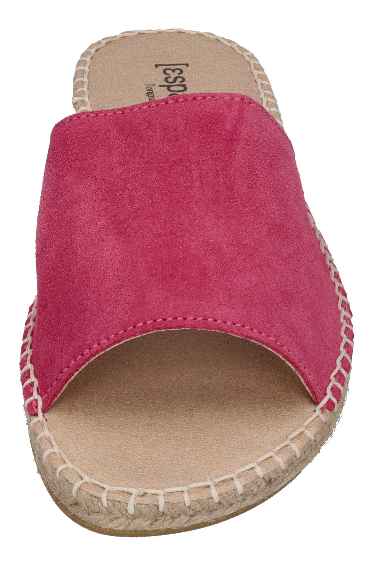 espadrij l´originale PLAGE VELOUR Pantolette Pink