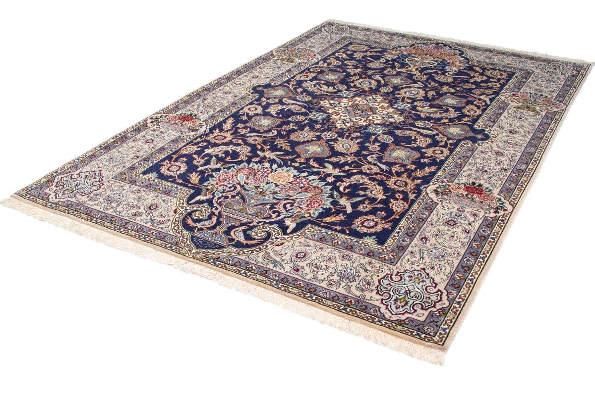 Orientteppich Isfahan 161x236 Seidenkette Orientteppich, mm Höhe: rechteckig, Handgeknüpfter Nain Trading, 6